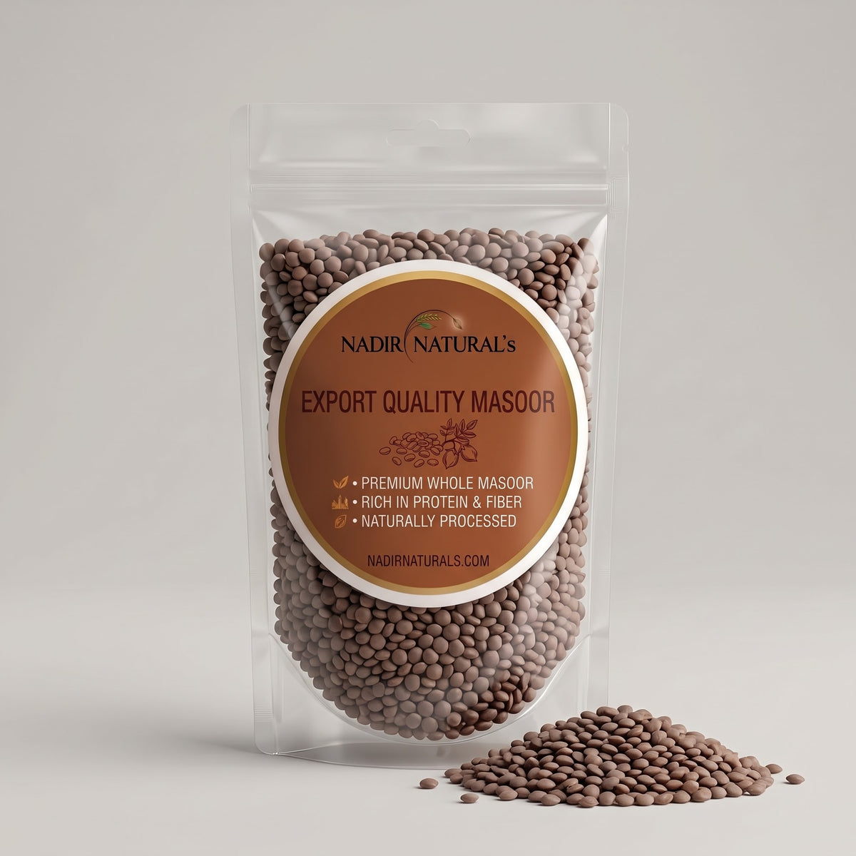 Pure Single Origin Premium Whole Masoor -1 Kg